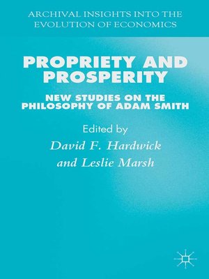 cover image of Propriety and Prosperity